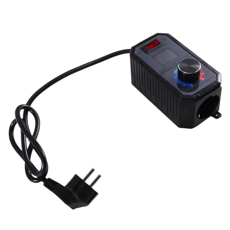 4000 W Motor Speed Regulator AC 230V 10A Voltage Regulator for Angle Grinders,Blowers,Hand Drills,Circular Saws Eu Plug