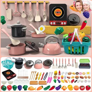 Ensemble de jouets de cuisine pour enfants, 92/69/59 pièces,...