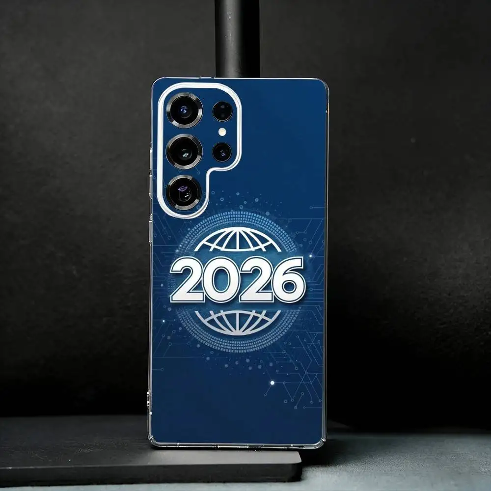 

The year 2026 Phone Case For Samsung S25,S24,S21,S22,S23,S30,Ultra,S20,Plus,Fe,Note,10,9,5G Transparent Cover