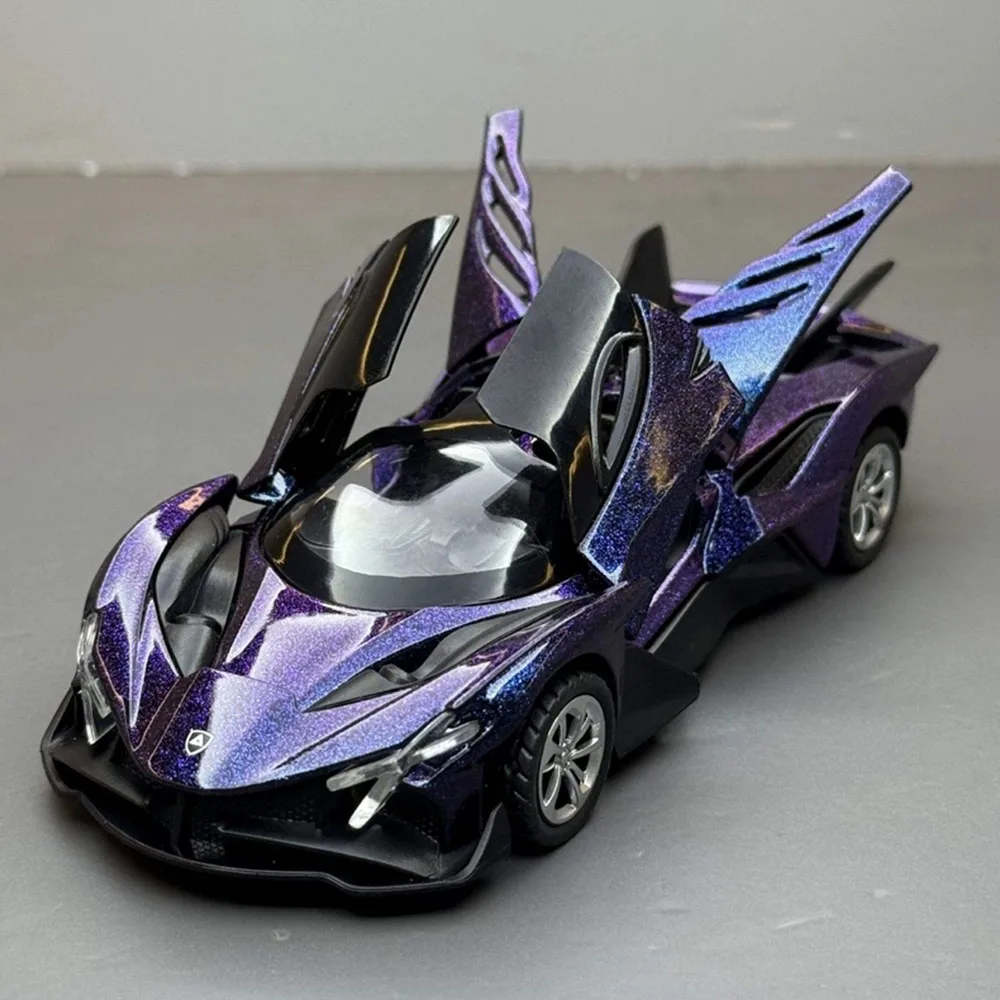 1:36 Apollo EVO M4 CSL Samochody Zabawki Model Odlew Stopowy Otwierane Drzwi Miniaturowy Samochód Sportowy Koło Napędowe Pull Back Pojazd Prezent dla Dzieci i Dorosłych