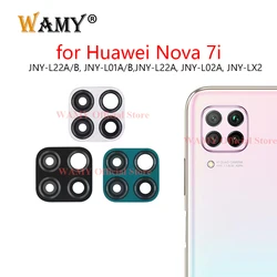 WAMY Rear Back Camera Glass Lens Cover for Huawei Nova 7i With Sticker