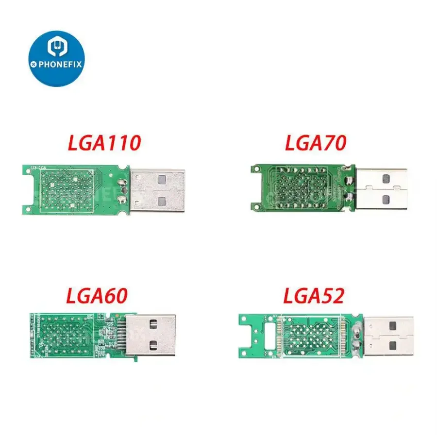 PHONEFIX – disque U USB 2.0, pour iPhone 6S 6SP 7P PCIE NAND, USB LGA70 Hynix Flash, vitesse rapide