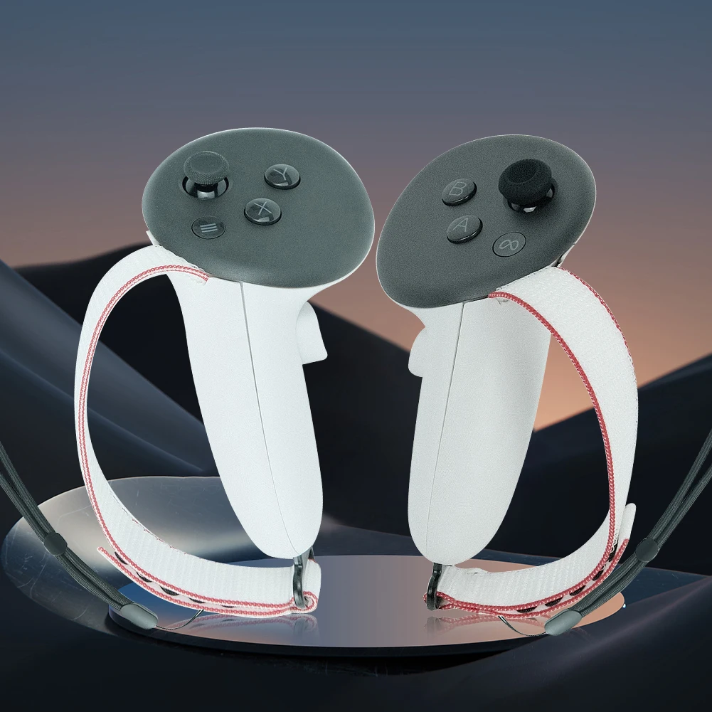 

Accessoris Set Battery Cover Replacement Kit Adjustable Active Straps Metal Ring Buckle Lens Cloth for Meta Quest 3 Controller