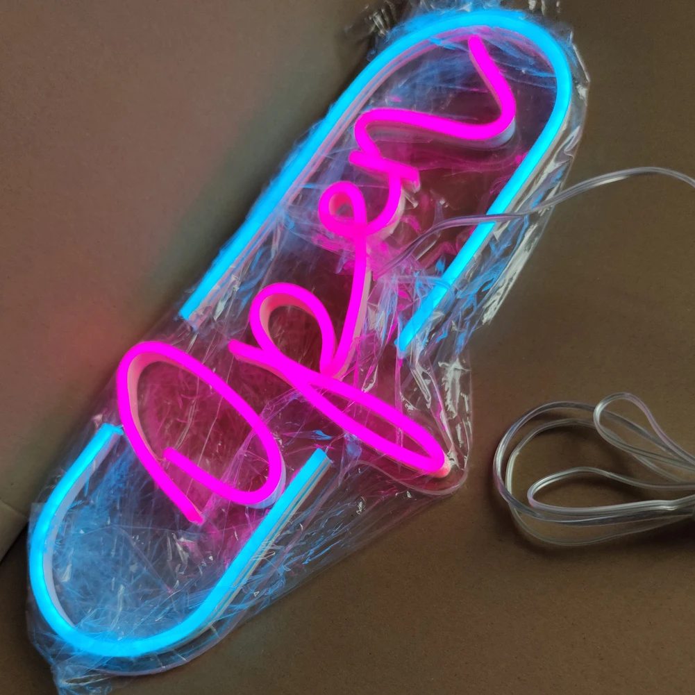 Bright LED Neon Open Sign, 15.7 \