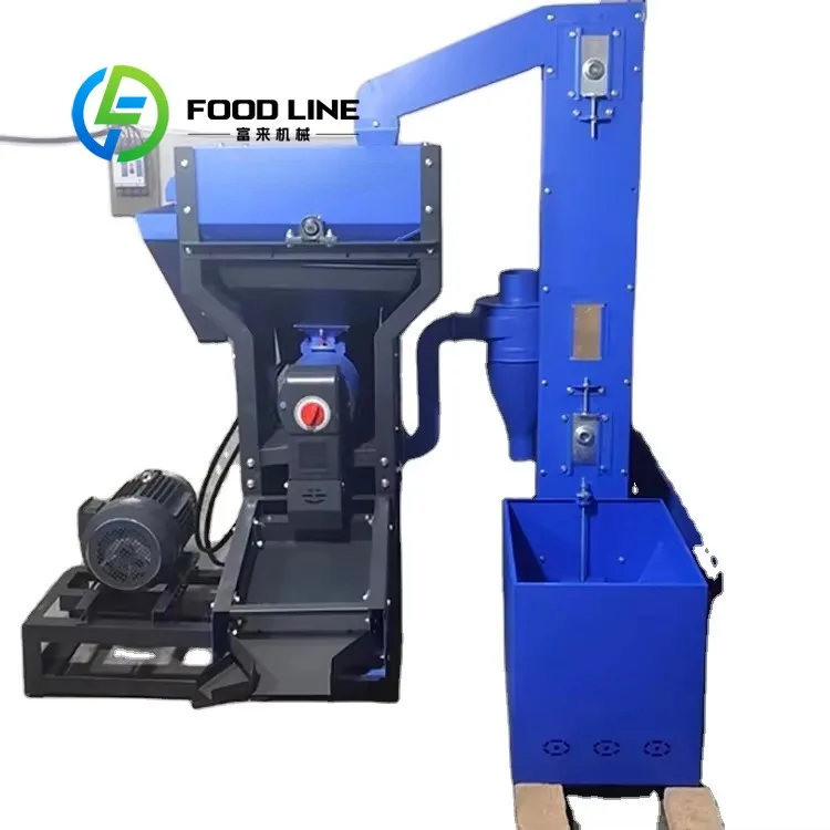 Commercial Rice Milling Machine With Auto-feeding Stone Removing SIeve Factory Price 800-1000KG/h