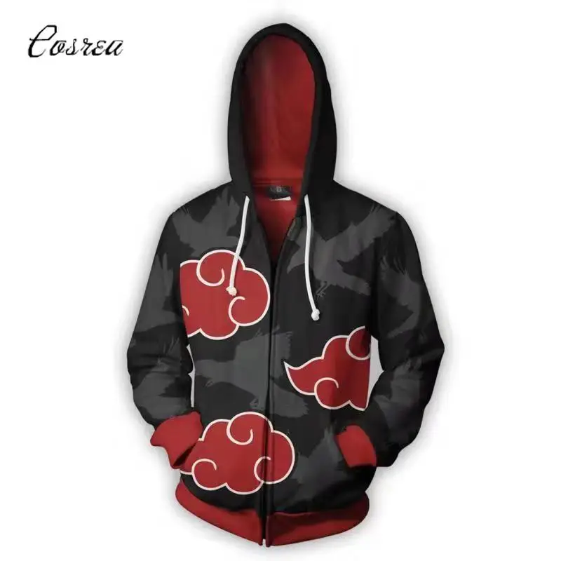 

Anime Hokage Jacket Uzumaki Hoodie Uchiha Sweatshirt Jacket Pullovers Cosplay Costumes Party Akatsuki Hoodies Warm Autumn 2022