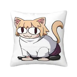 Neco Arc Cat Pillows Case Bedroom Home Decoration Funny Neko Neco Arc Memes Neko Memes Funny Neco Arc Tsukihime Cat Type Moon