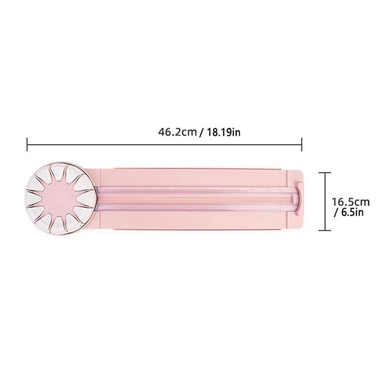 12 In 1 Roterende Papiertrimmer, Multifunctioneel Snijgereedschap Met 12 Snijkoppen, Draagbare Papiersnijder Duurzaam