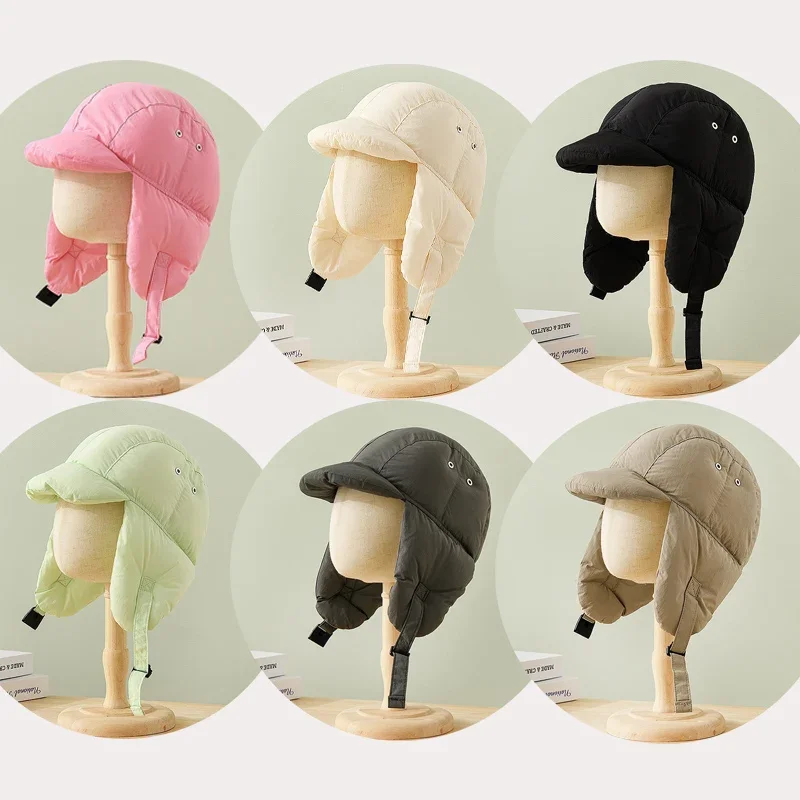 Рисунок 2 - Модные зимние теплые шапки-бомберы