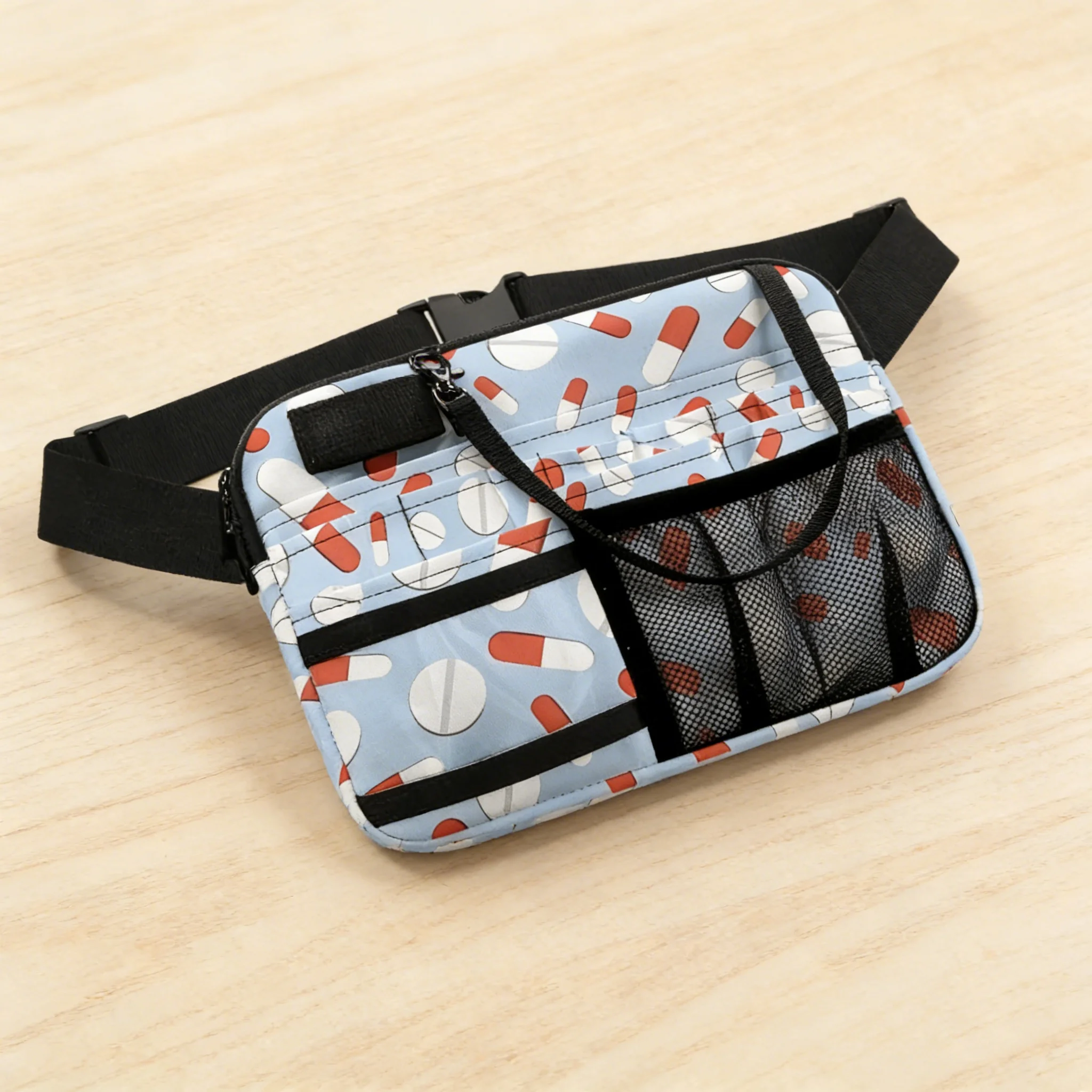 Lightweight Waterproof Nurse Fanny Pack Medical Organizer Belt for Travel