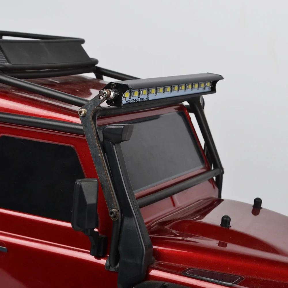 RC Super Bright 12LED Roof Lamp Light Bar for Traxxas TRX-4 TRX4 Defender 1/10 RC Crawler Car Upgrade