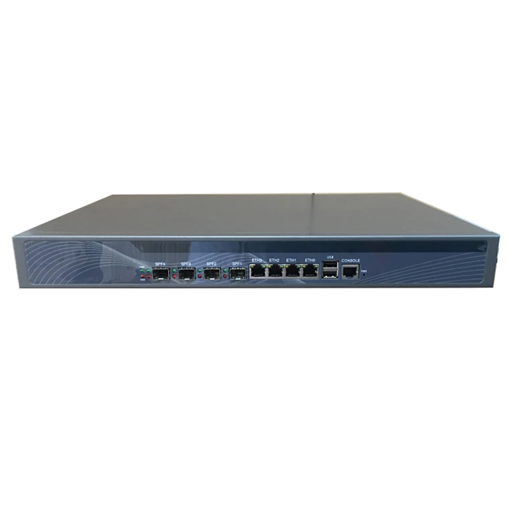 Intel Z87 Quad Core i7 4770 Rack mount 1U Firewall with 4 Ports 4*1000M 82574L Gigabit Nics 4* intel i350 SFP 8G RAM 128G SSD