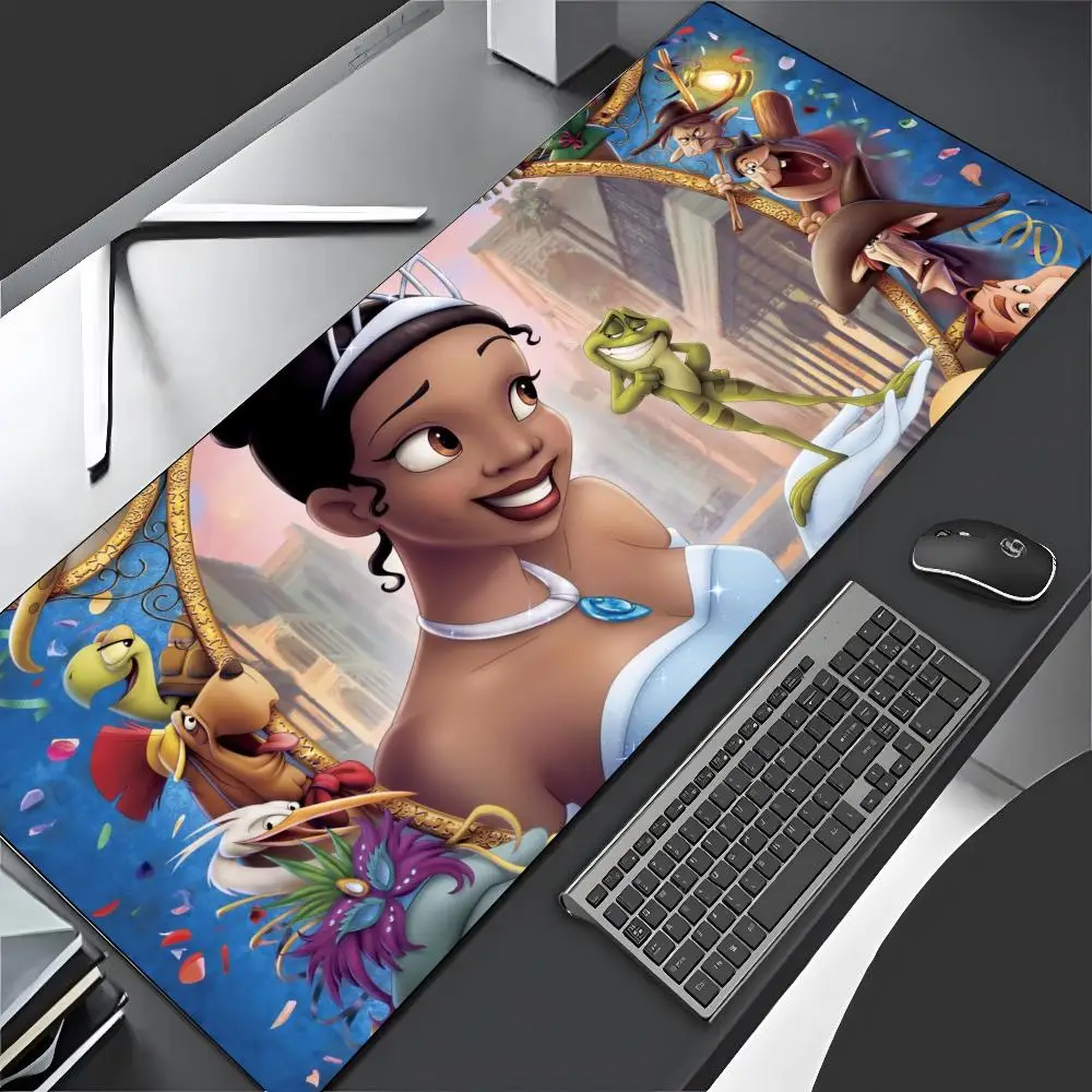 The Princess and the Frog Mouse Pad Cartoon Lockedge Large Gaming Pad Computer Gamer Keyboard Mat Desk Mousepad PC Desk Pad