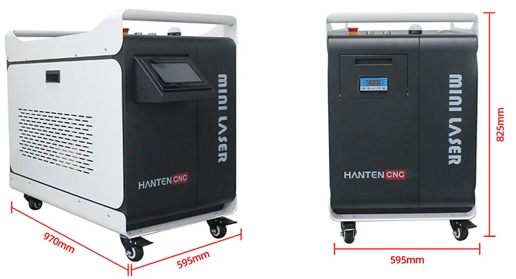 Laser Welding Machine 3 in 1 Portable Fiber Welder for Kitchenware Hardware Tool Repair and Stainless Steel Fabrication