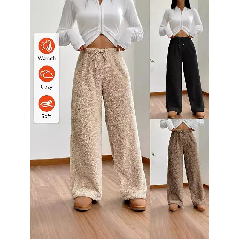 Women's Fleece Hoodie Spring Summer Casual Sweatshirt Loungewear Pants Sets Tops