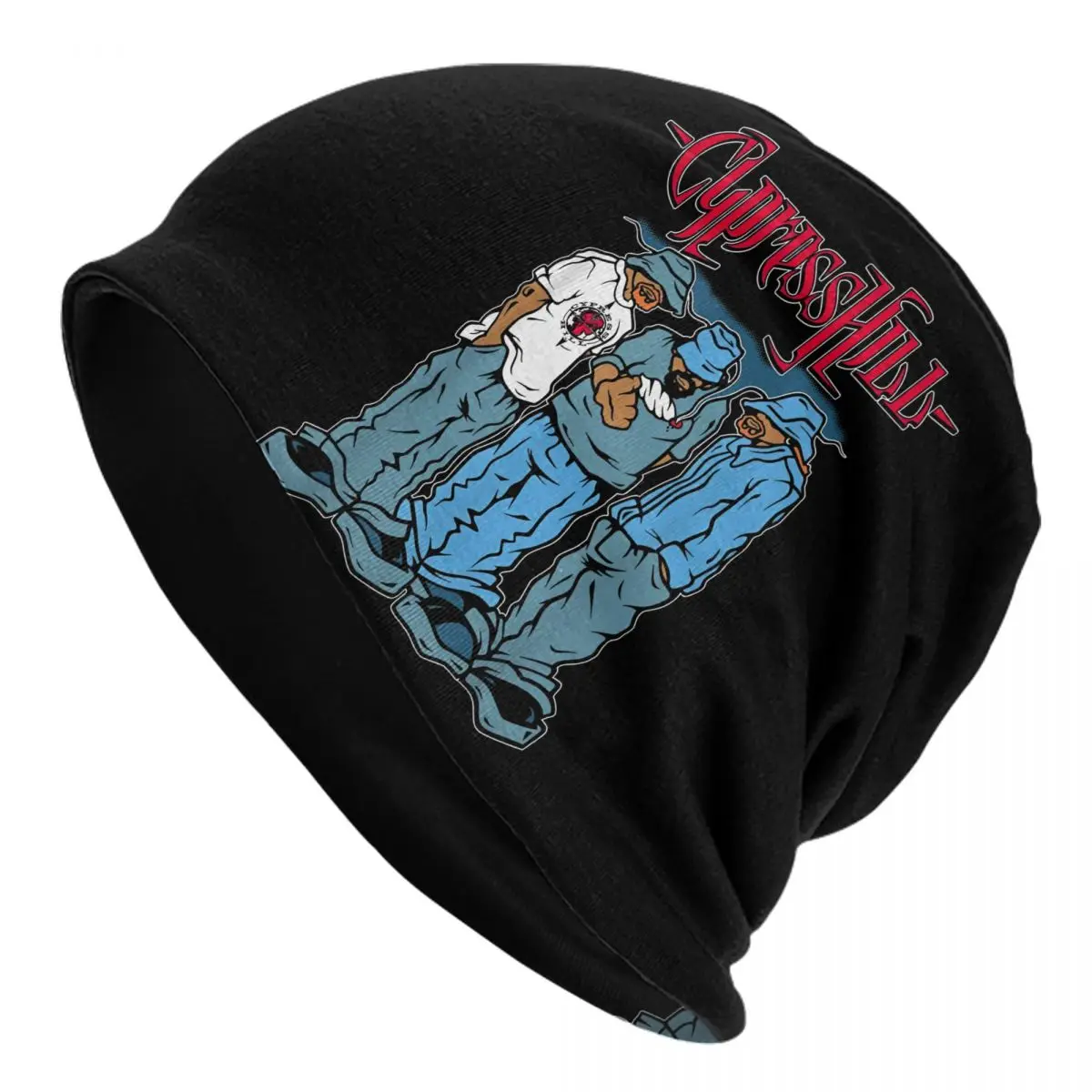 Cypress Hill Blunted Skullies Beanies Hats Hip Hop Unisex Outdoor Cap Warm Dual-use Bonnet Hats