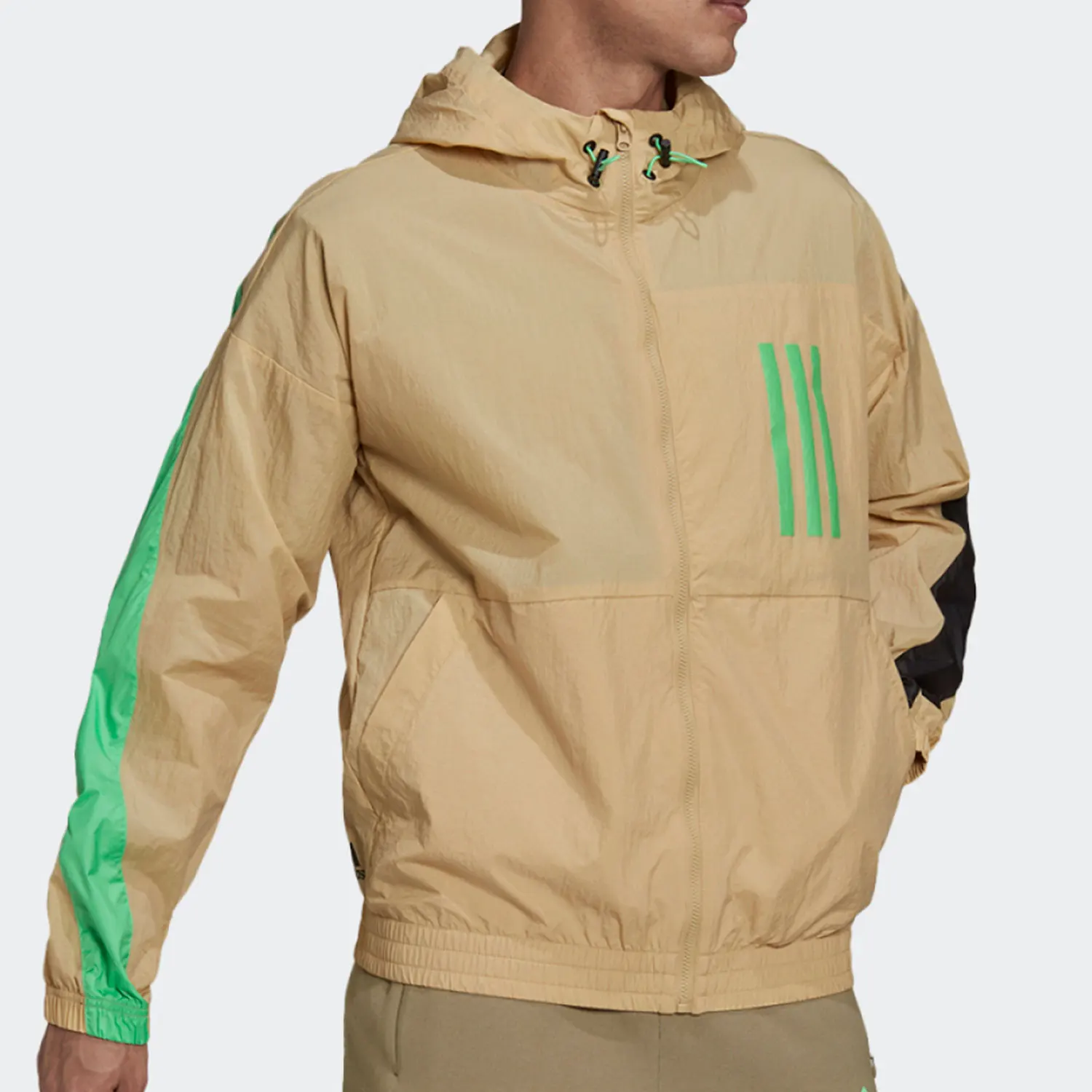 

Оригинальная мужская спортивная и повседневная куртка с капюшоном Adidas H39835