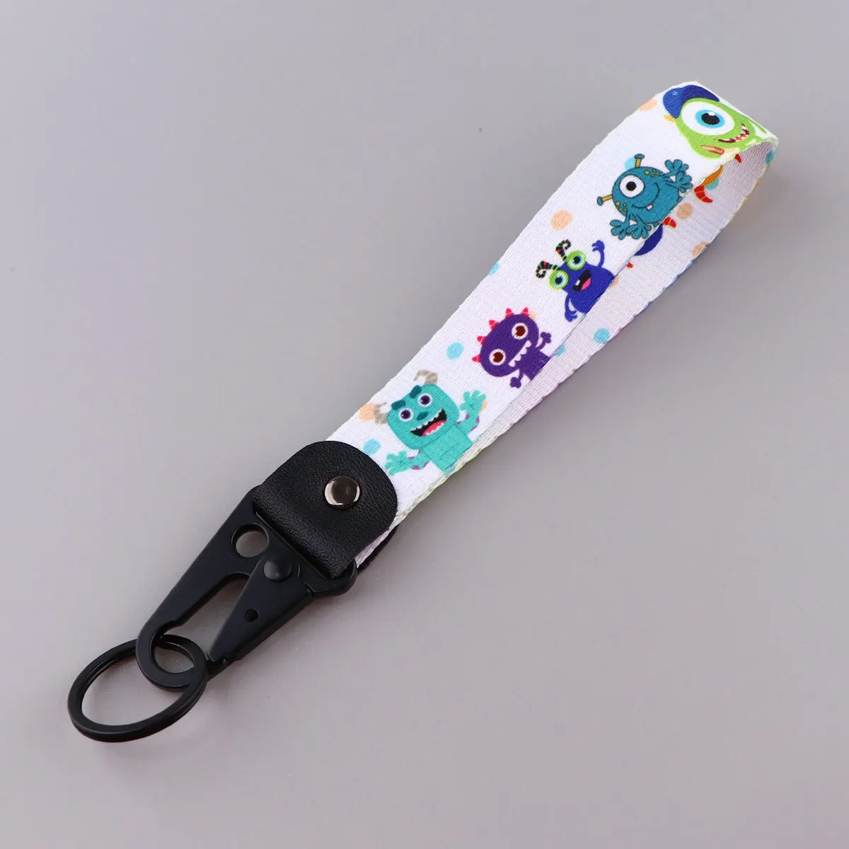 

Cartoon Monster Short Lanyard Key Fobs Holder Eagle Beak Keychain Car Motorcycle Pendant Key Ring Jewelry Accessories Gifts
