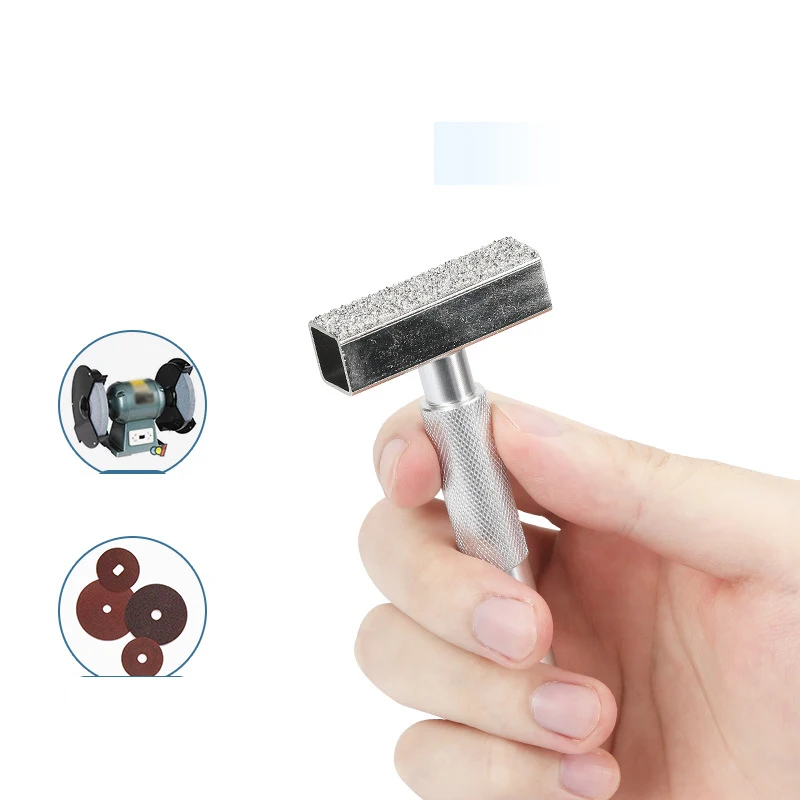 1PC Handheld Thicken  Abrasive Tools Diamond Grinding Wheel Dresser Sanding  Disc Sharpening Stone Bench Grinder Dressing Tool
