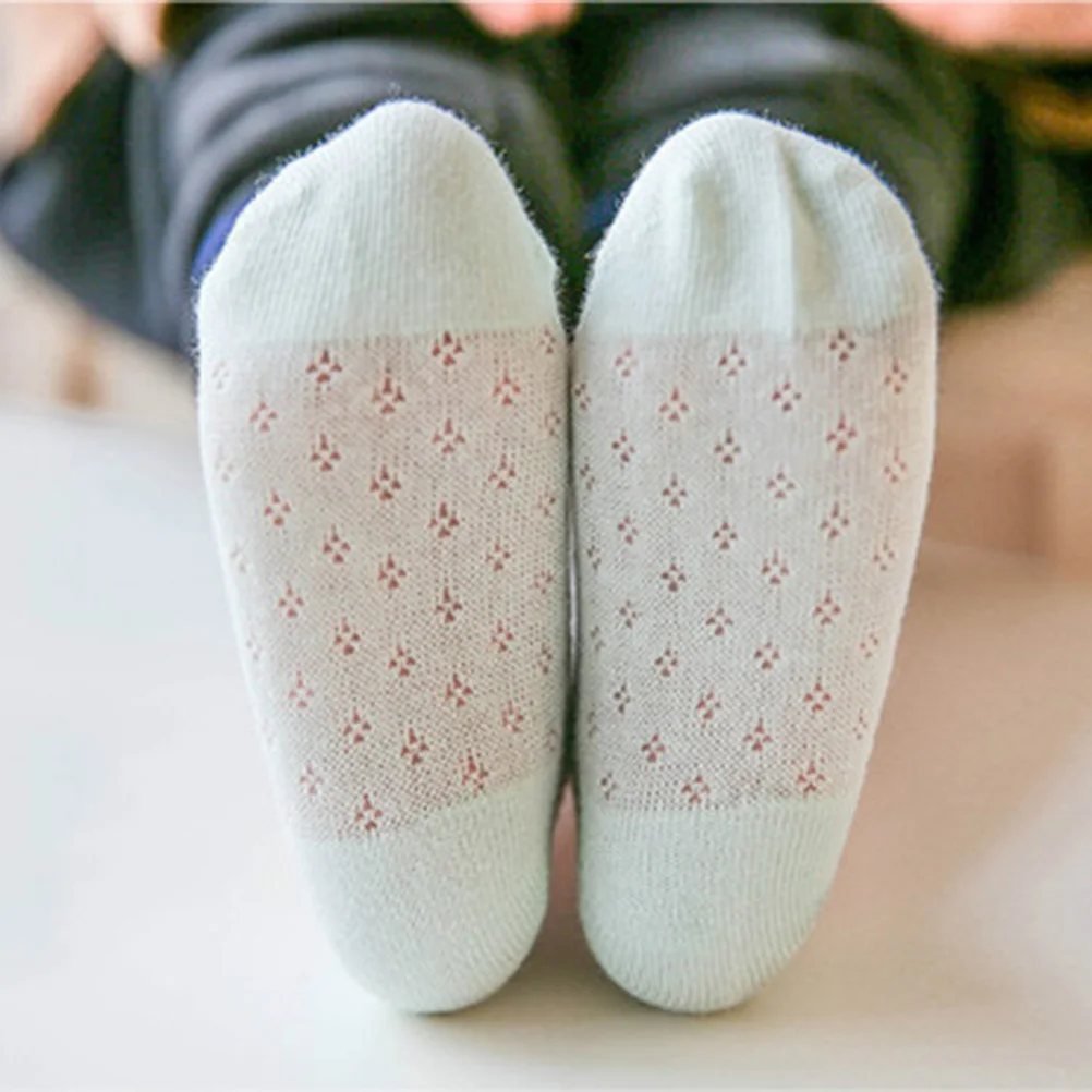 

5 Pairs Baby Socks Ultra Thin Breathable Sweat Absorbent Kids Mesh Stockings Ankle Low Cut Spring Autumn Everyday Use