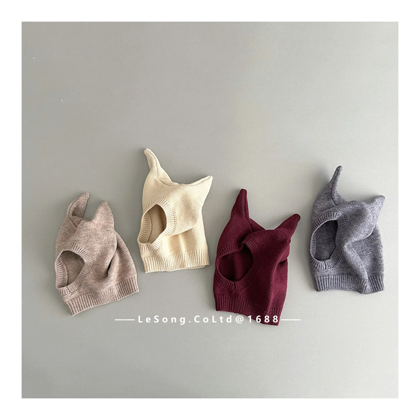 

Новинка 2025 года, вязаная детская шапка, шарф, детская шерстяная шапка, мягкие детские шапки, зимняя уличная теплая вязаная шапка с защитой ушей