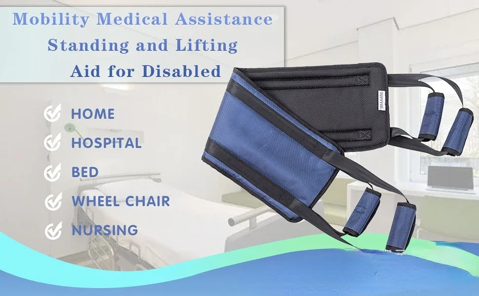 

Disabled People Bed Rest Turning Over Assisted Mobility LiftingTransfer Belt for The Elderly Rehabilitation and Nursing Care New