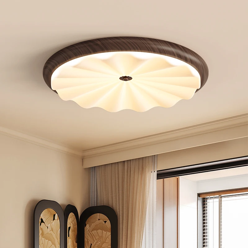 New Creative Flower Ceiling Light For Bedroom Simple Circular LED Light Eye Protection Living Room Lamp Home Decoration Lighting