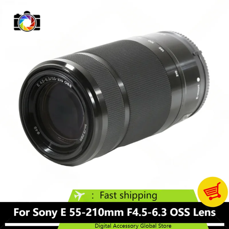 

Genuine E 55-210mm f/4.5-6.3 OSS E-Mount Lens (SEL55210) For Sony A5000 A5100 A6000 A6300 A6500 NEX6 NEX7 NEX5R NEX5T