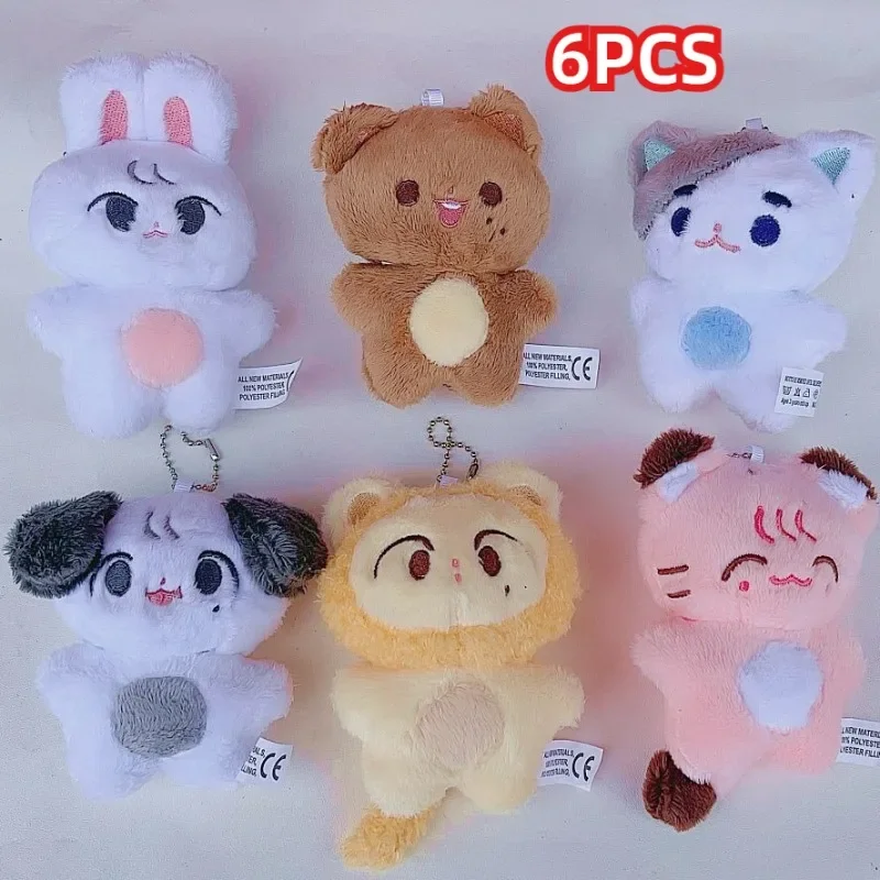 Kpop Plushie llavero Taeil HAECHAN JaeHyun Taeyong Mark YUTA DoYoung Jungwoo Kawaii dibujos animados Animal muñeco de peluche juguetes Navidad