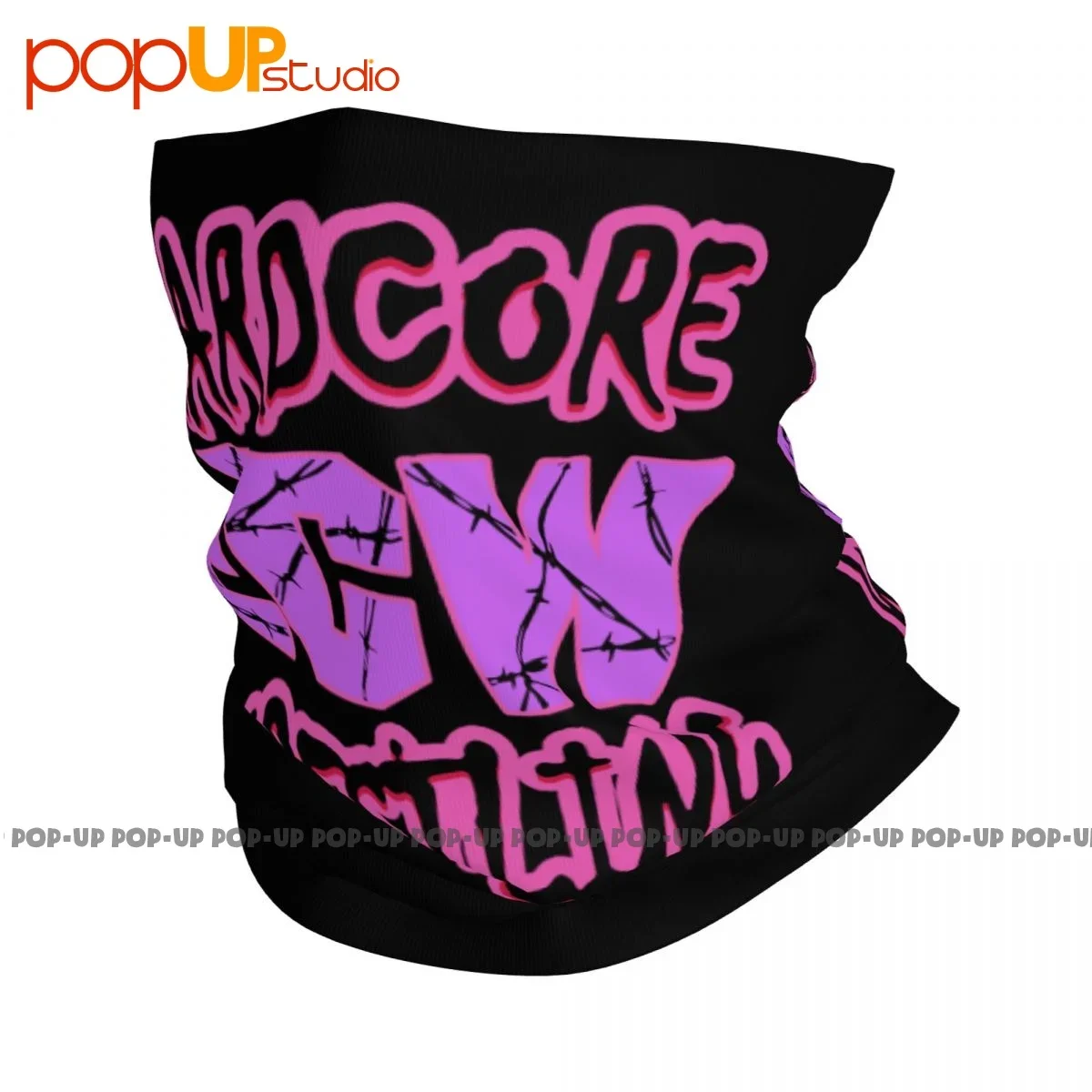 Ecw Hardcore Wrestling 90S P-281 Neck Gaiter Bandana Scarf Face Mask