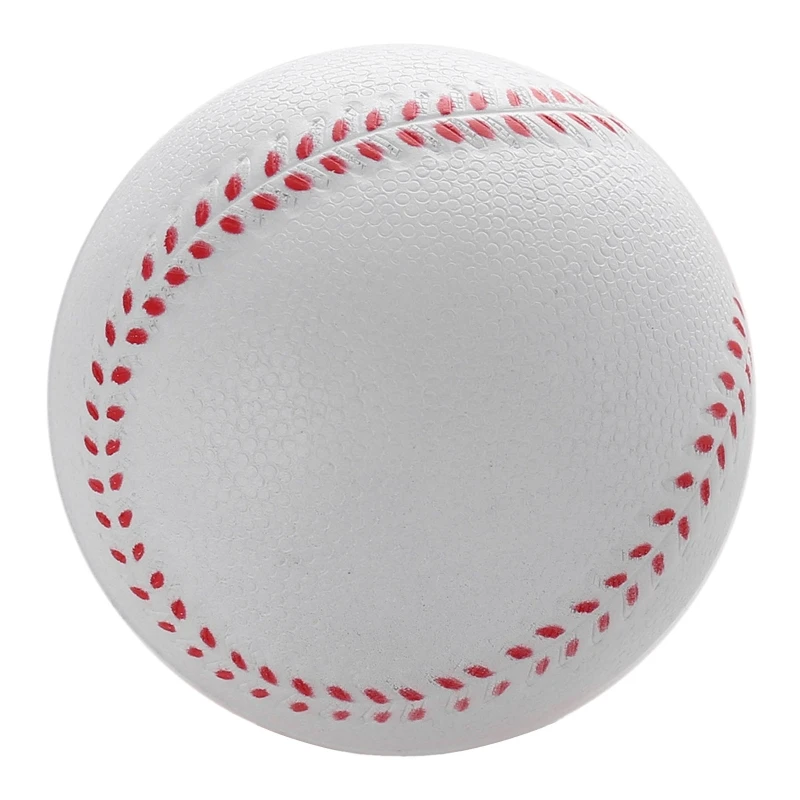 

Relieve Stress Soft Solid Baseball Indoor Outdoor Practice Training Base Childen PU Baseball Softball Squeeze