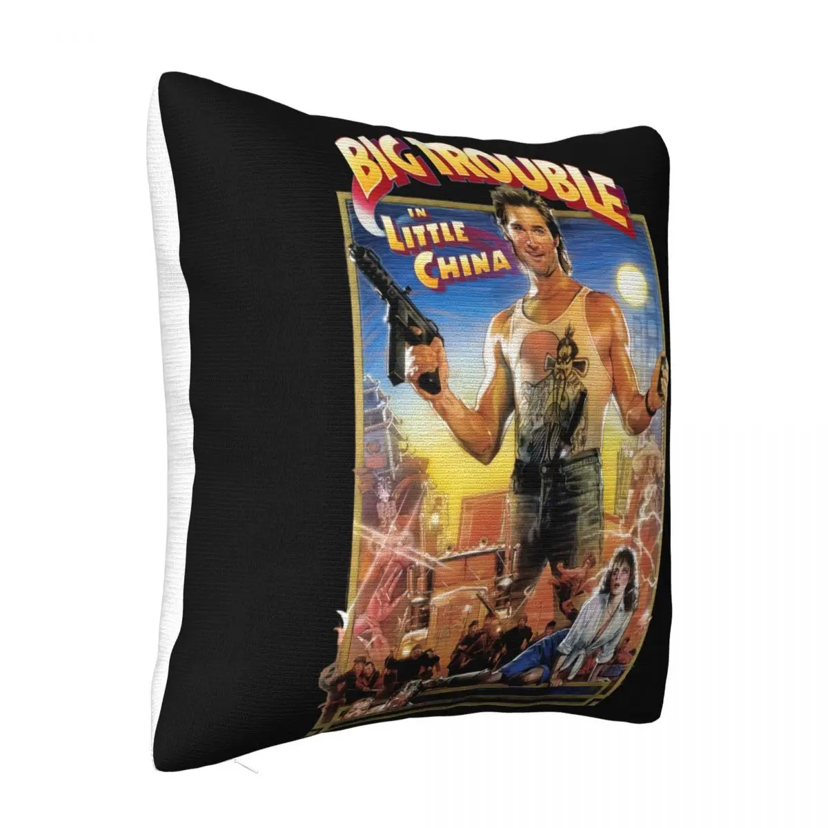 Big Trouble In Little China Top Kurt Russell Film Movie Retro Vintage New Design Cheap Sale Children Pillow Case