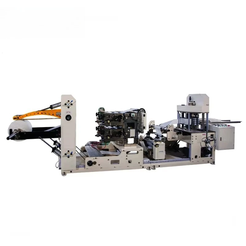 FOODLINE Paper Napkin Machine Heavy Duty Tissue Making Unit For Large Output Commercial Napkin Workshop
