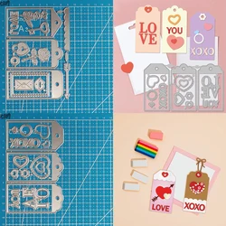 Lucky Goddess Metal Cutting Dies Creative Tags Diy Scrapbooking Photo Album Decorative Embossing Paper Card Crafts