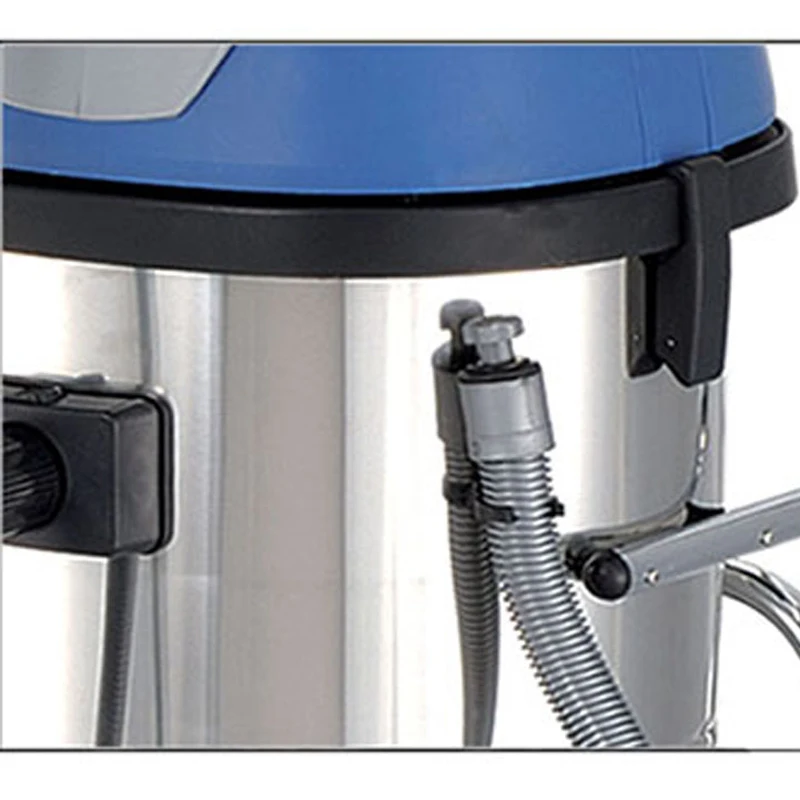 SC80-2W 80L 2000W Sea Clean Stainless Steel House Keeping Upright Two Motors Water Sucker Outdoor Vacuum Cleaner with Squeegee