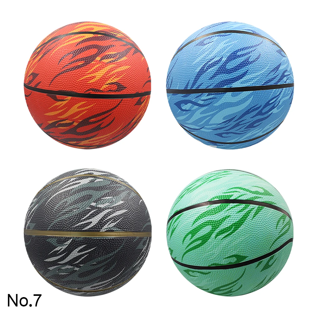 Durable Kids Basketball For Training And Match Eco-friendly Ingredients Elastic Training Basketball Red- size 7