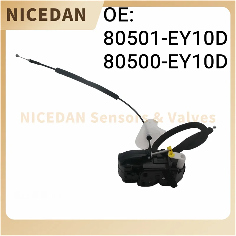 

80500-EY10D Front Left & Right Door Lock Actuator For Nissan Qashqai / Qashqai +2 I 2006-2014 Cars Accessories 80501-EY10D