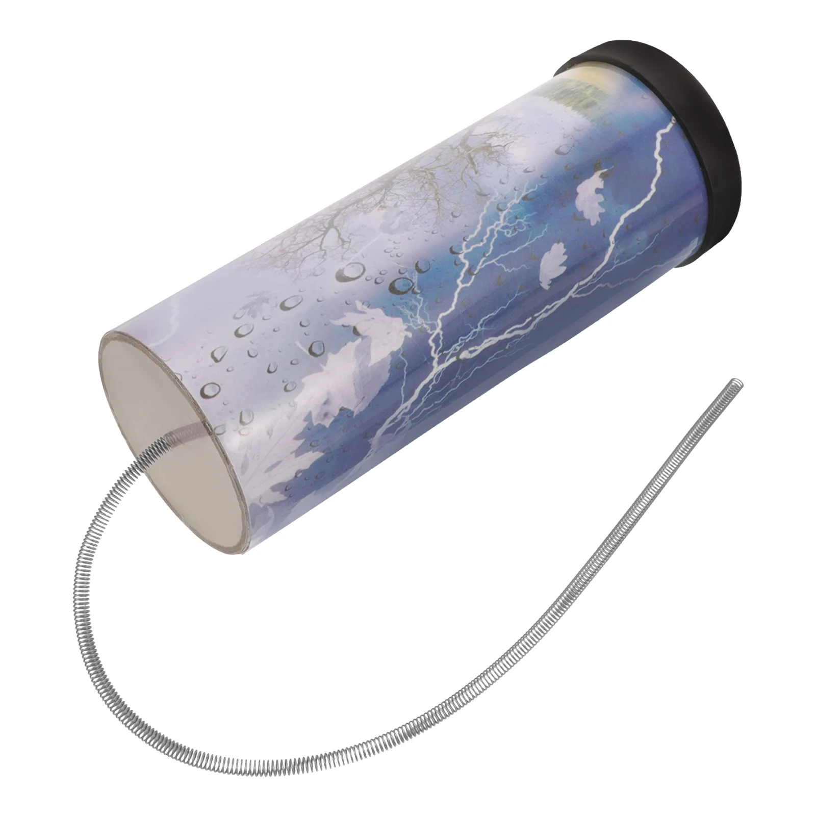 

Thunder Maker Percussion Instrument for Party Spring Pipes Blue Tube
