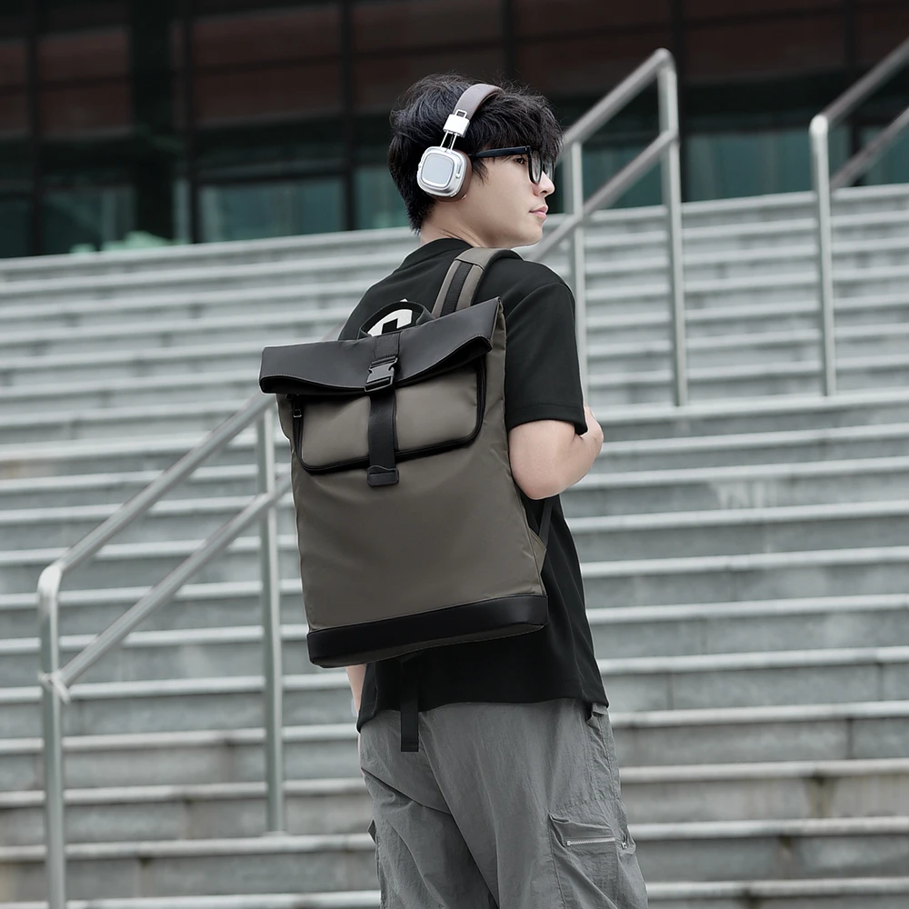 

Casual Large Capaci Bapa 2026 New Sle Men's Laptop Bag Double oulder Bag Travel Commute Busin Scenarios Polyeste...