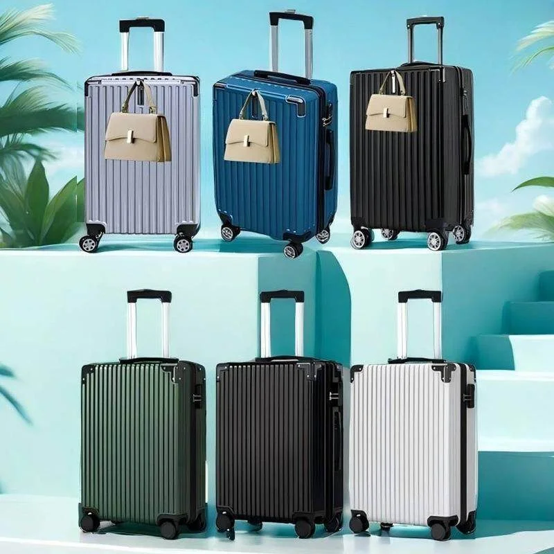 20-inch-carry-on-suitcase-universal-wheel-luggage-travel-bag-women's-casual-style-pc-abs-material-tsa-password-lock