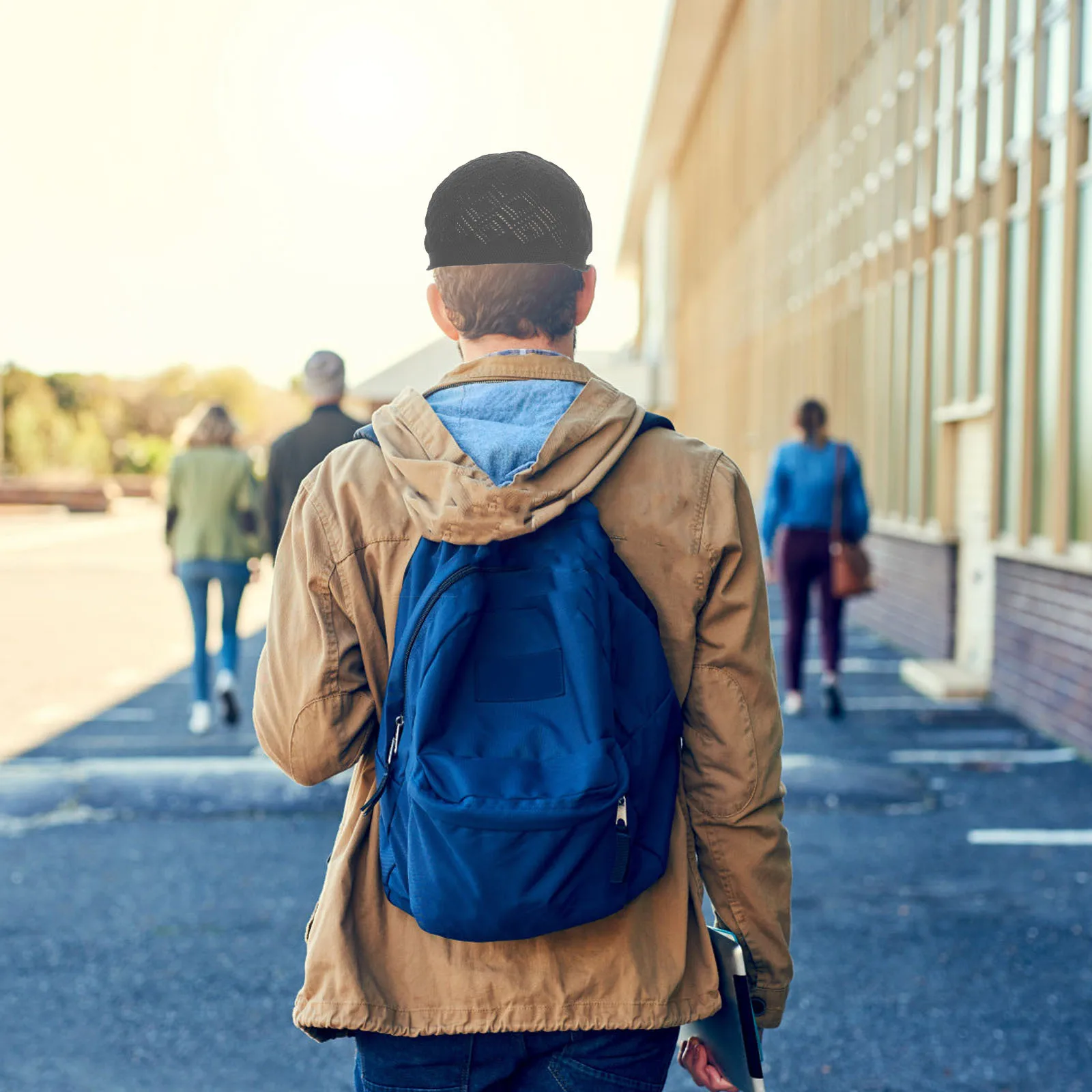 للجنسين قبعة الجمجمة الدافئة قبعة متماسكة خفيفة الوزن تنفس في الهواء الطلق ممارسة قبعة مريحة الرجال النساء ارتداء اليومي