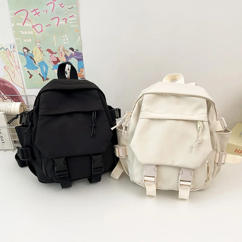 Fashion Kawaii Mini Backpack Women Shoulder Bag for Teenage Girls Multi-Function Small Bagpack Ladies Travle School Backpacks