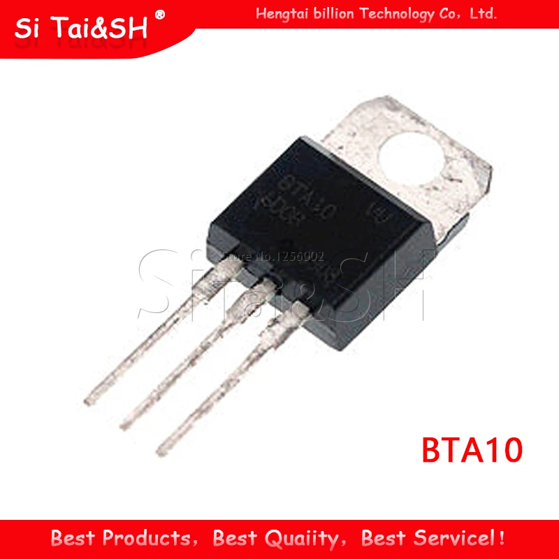 10pcs BTA16-600B TO-220 BTA16-600 TO220 BTA10-600B BTA12-600B BTA20-600B BTA24-600B BTA10-600 BTA12-600 BTA140-600 BTA140-800