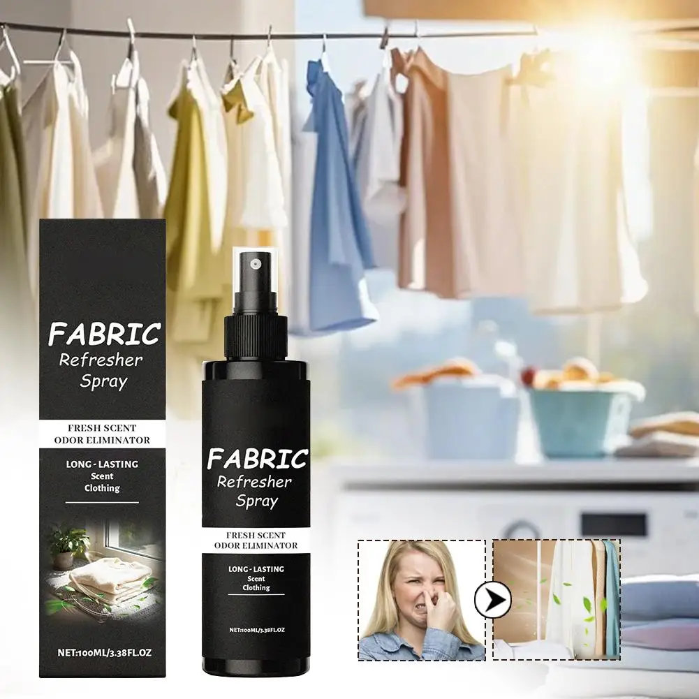 Long-Lasting Fragrance Fabric Freshness Spray - Odor Removal Refreshing Mist For Clothing Linens Daily Use
