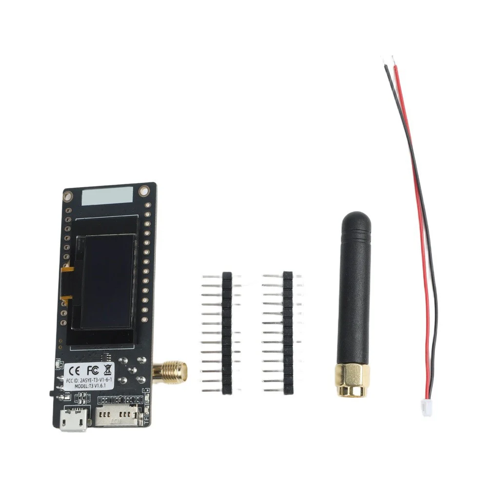 LoRa32 V2.1 WiFi Module 433MHz 868MHz 915MHz With Display Slot For Long Range Wireless Projects