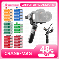 ZHIYUN Official CRANE M2S 3-Axis Mirrorless Cameras Gimbal Handheld Stabilizer for Sony Canon Action Compact Camera iPhone 14