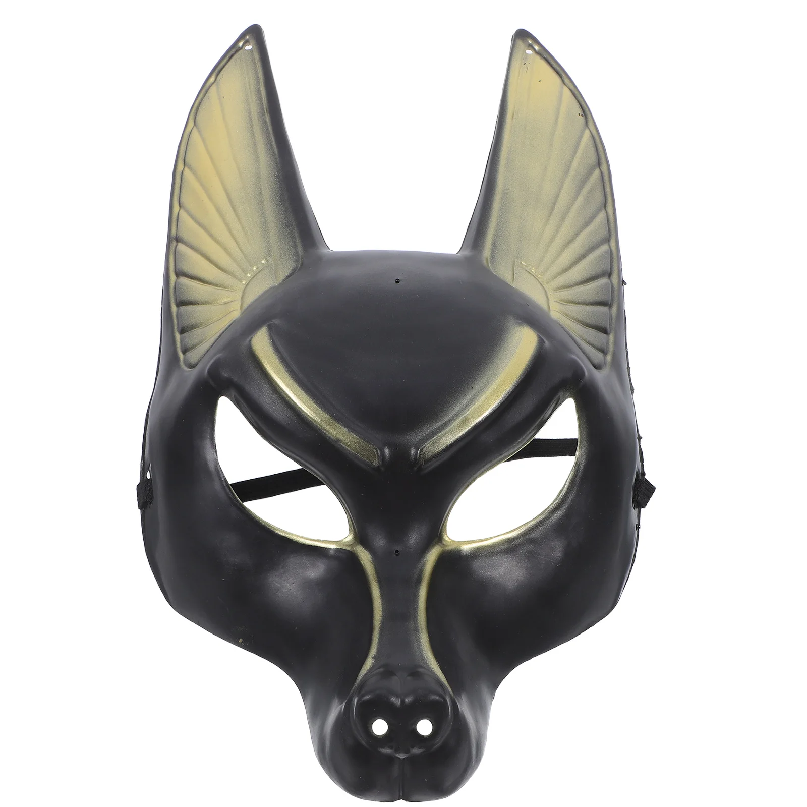 Maschera Anubis Cosplay Party Decorativa in plastica Halloween Prop Maschere per costumi raccapriccianti