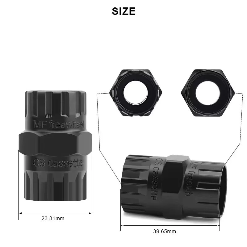 Fahrrad Kassette Verschlussring Removal Tool Fahrrad Reparatur Werkzeuge Für Shimano SRAM SunRace Schwungrad Freilauf Kettenrad Entferner – Detail 2