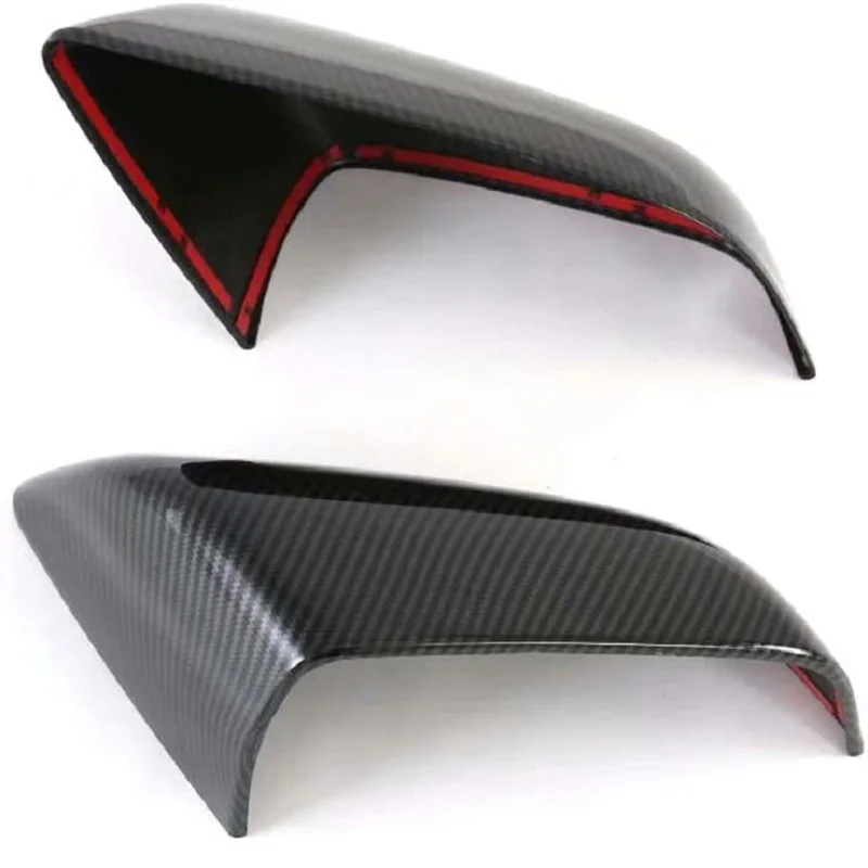 Cubierta de espejo retrovisor lateral para coche Tesla modelo S 2017 2018 2019, carcasa de repuesto, 2 unids/set