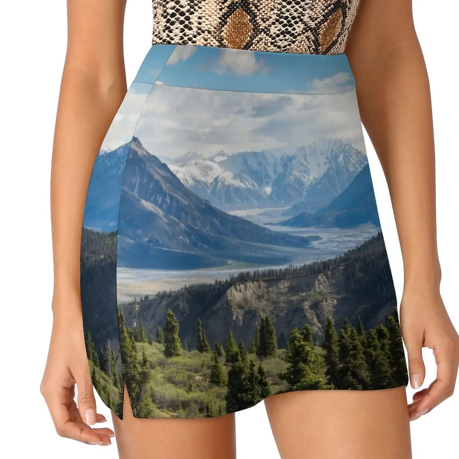 

Forest Mountains River National Park Nature Photography Wall Art Mini Skirt skirt sets women's clothing trend 2024